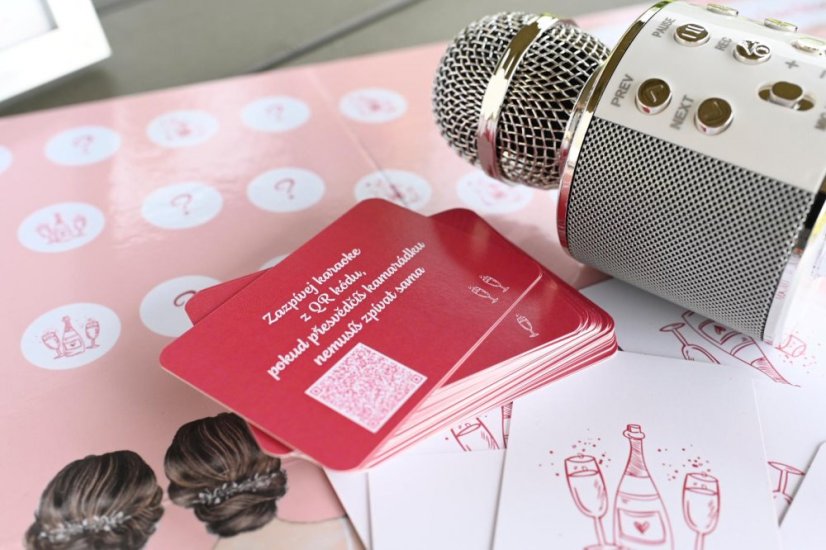 Dokonalá rozlučka – personalizovaná hra s fotkami nevěsty